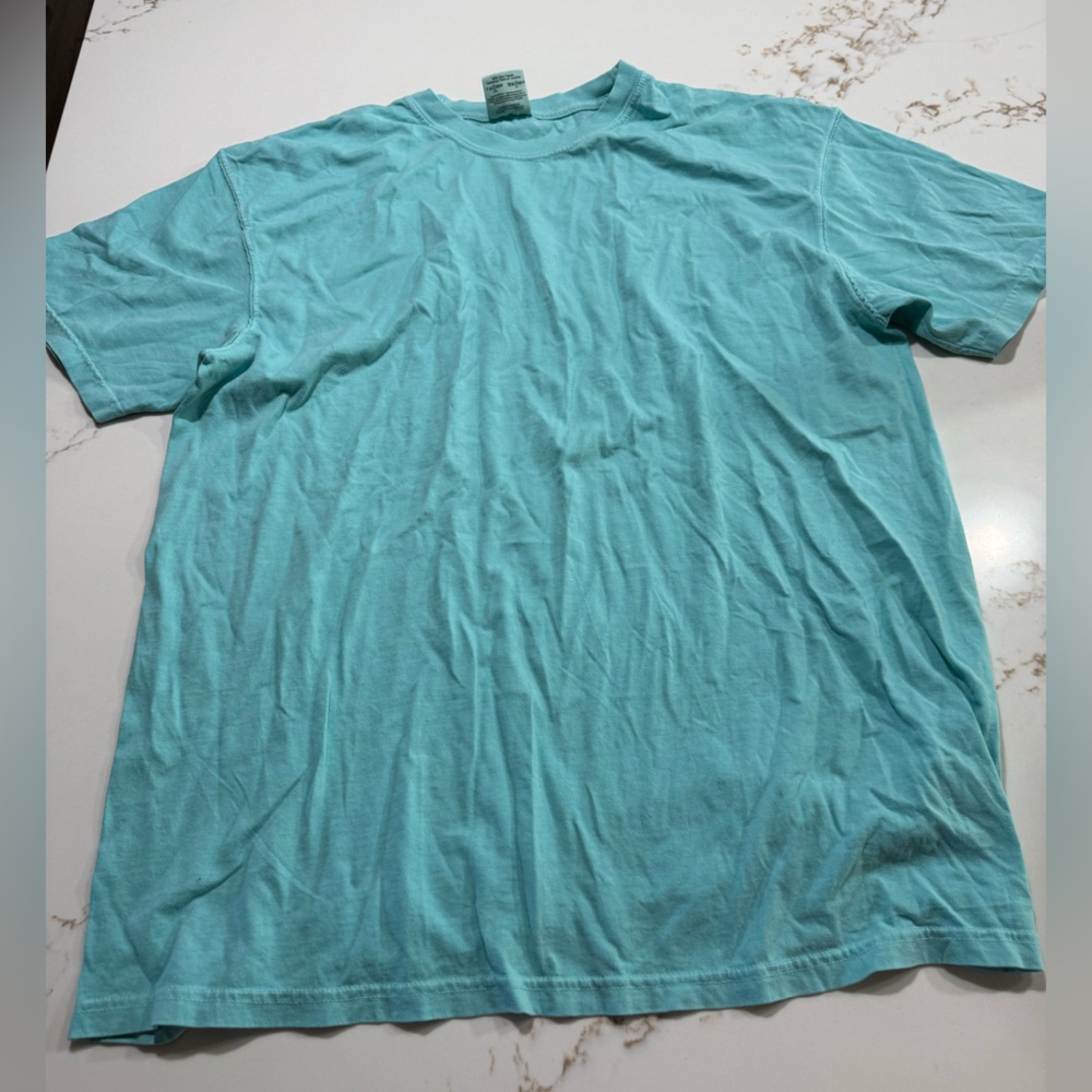 Comfort Colors Aqua Short Sleeve Tee